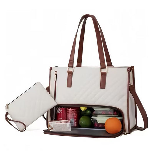 Teilige Lunch-Tragetasche Women's ulated Lunch Box Women's Crossbody Computer Bag